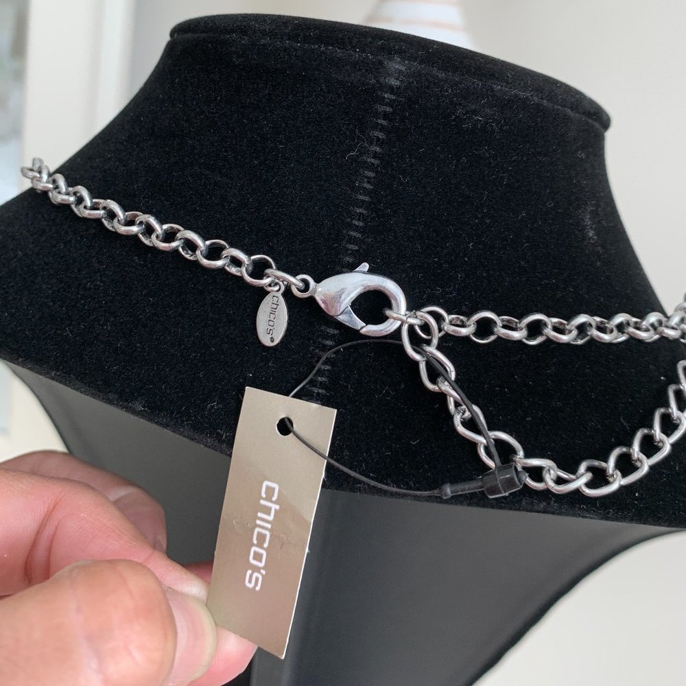 NWT Chico’s Women´s Adora Long Necklace. - Picture 7 of 14